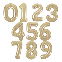 Load image into Gallery viewer, NEW! Giant Numbers - White Gold