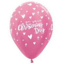 Load image into Gallery viewer, 'Christening' Table Balloon Cluster (of 3) Various colours!