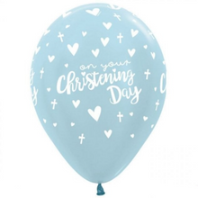 Load image into Gallery viewer, 'Christening' Table Balloon Cluster (of 3) Various colours!