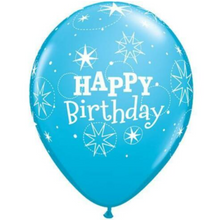 Load image into Gallery viewer, 'Happy Birthday' Table Balloon Cluster (of 3) Various colours!