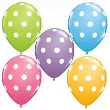 Load image into Gallery viewer, 'Polka Dot' Table Balloon Cluster (of 3) Various colours!