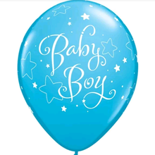 Load image into Gallery viewer, 'Baby Boy' Table Balloon Cluster (of 3) Various colours!