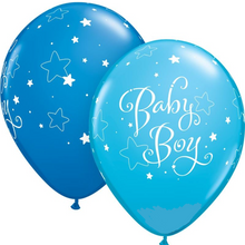 Load image into Gallery viewer, 'Baby Boy' Table Balloon Cluster (of 3) Various colours!