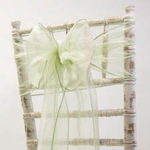 Load image into Gallery viewer, Chair Sash Chiffon VARIOUS COLOURS. 'Add on product' only. (HIRE)
