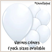 Load image into Gallery viewer, Latex balloons (uninflated) Lots of colours available!
