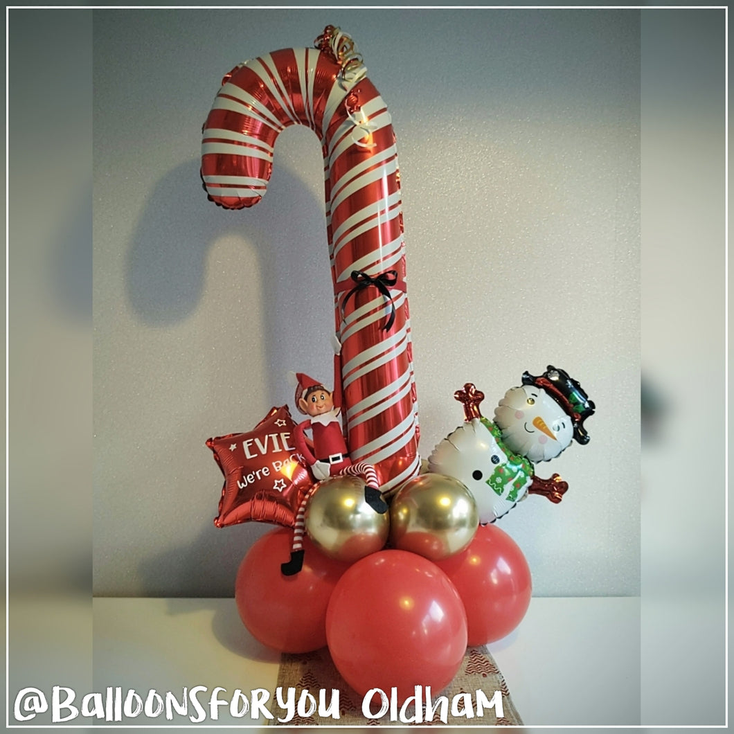 Elf Arrival! Personalised 'Candy Cane' (COLLECTION ONLY OL9)