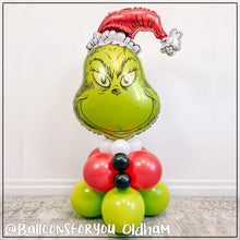 Load image into Gallery viewer, The Grinch Supershape Balloon Stack
