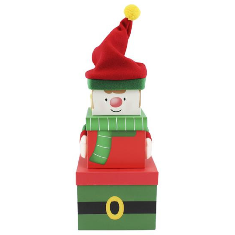 Stacking Boxes 'Elf' Small (Can be personalised)