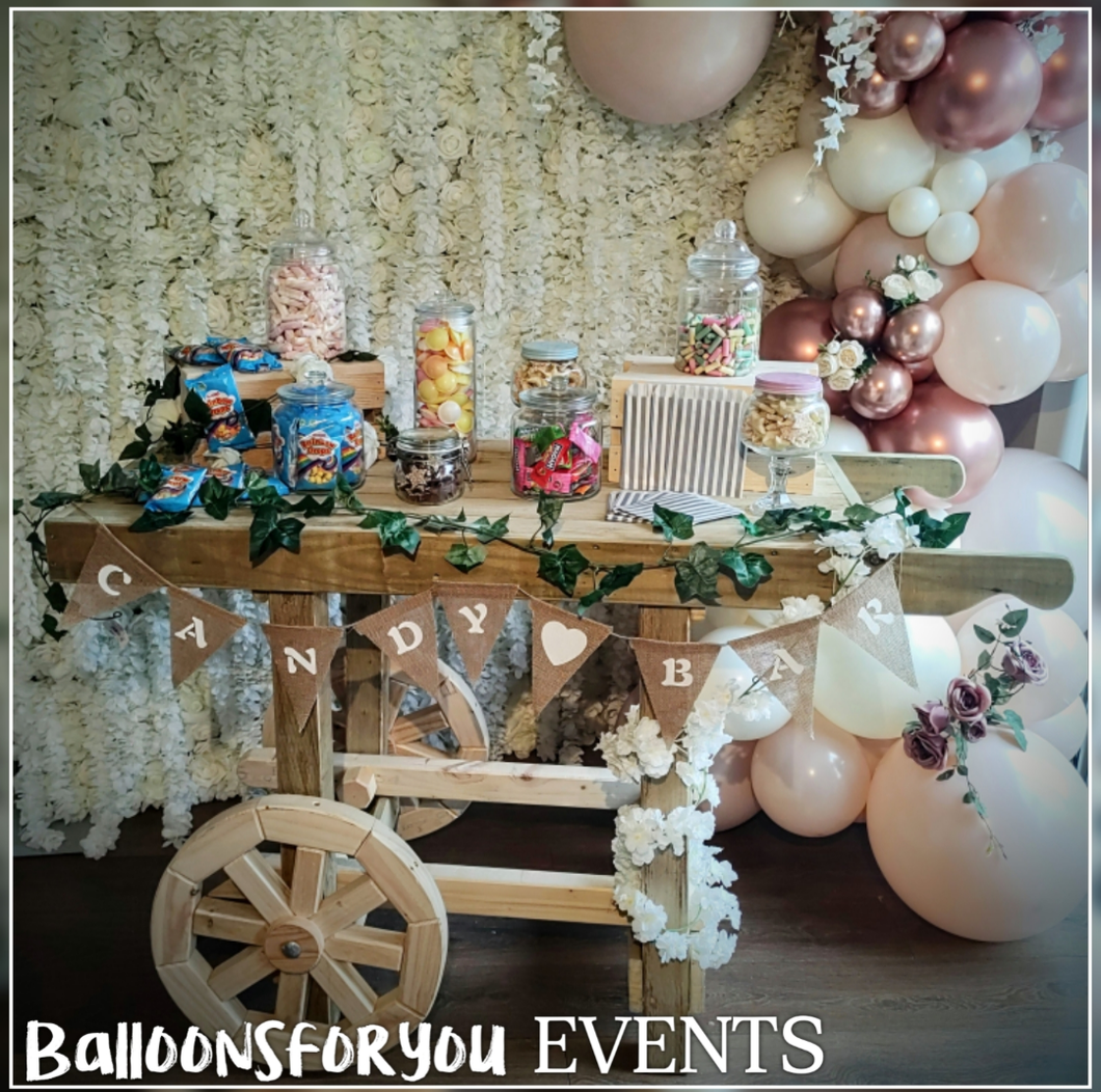 Rustic Candy Cart - (HIRE)