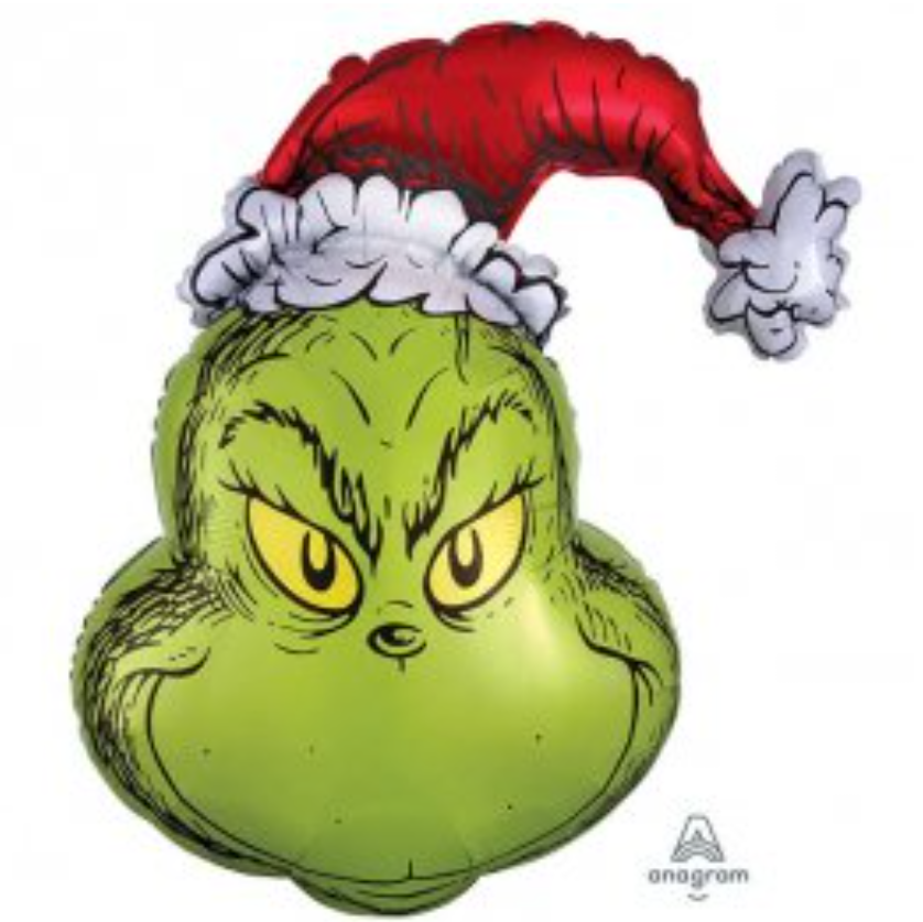 The Grinch Supershape Foil Helium Balloon 29