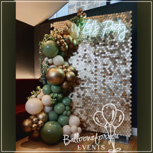 Load image into Gallery viewer, MINI Shimmer Party Package *9 WALL SHADES AVAILABLE *SAVE up to £25! (Hire)
