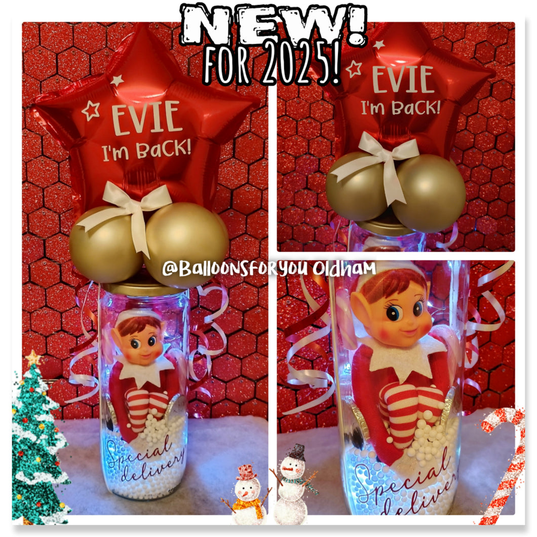 Elf Arrival! NEW! Personalised 'Jar from Afar' (COLLECTION ONLY OL9)