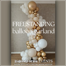 Load image into Gallery viewer, Balloon Garland (freestanding) Various Colours &amp; Sizes
