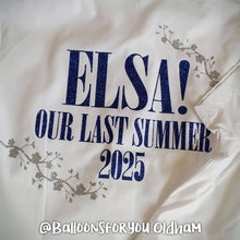 Load image into Gallery viewer, WITH POSTAGE: LEAVERS Shirt (for signing) Mamma Mia! Inspired
