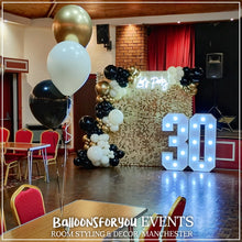 Load image into Gallery viewer, BACKDROP Party Package INC. HELIUM BALLOONS *SAVE up to £60! (Hire)
