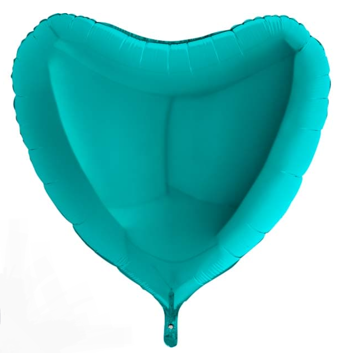 Giant Heart Balloon TIFFANY 36