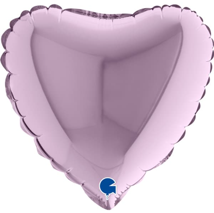 Giant Heart Balloon LILAC 36