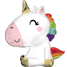Load image into Gallery viewer, Supershape &amp; Number Party Package - UNICORN SITTING
