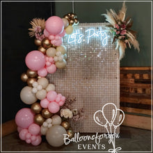 Load image into Gallery viewer, MINI Shimmer Party Package *9 WALL SHADES AVAILABLE *SAVE up to £25! (Hire)
