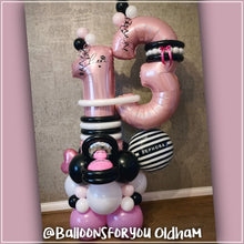 Load image into Gallery viewer, Double Number LUXURY Stack - PASTEL PINK Age 10 upwards
