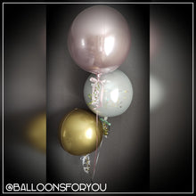 Load image into Gallery viewer, Orb Balloon 15&quot; Pastel Pink - Personalised STANDARD colour lettering
