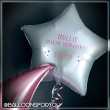 Load image into Gallery viewer, New Baby Personalised Moon Display PINK
