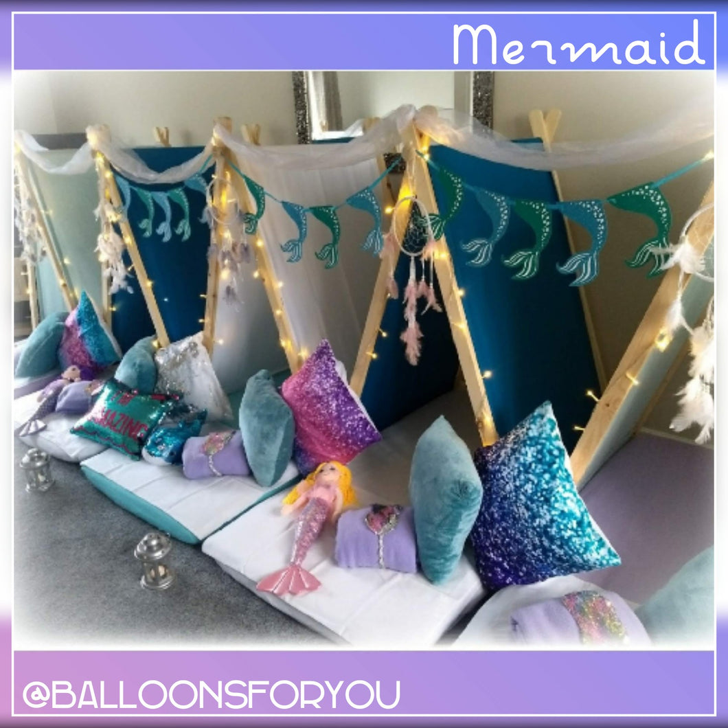 Teepee Hire: Mermaid