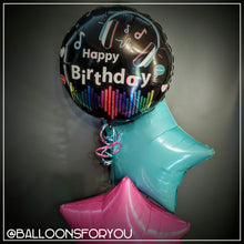 Load image into Gallery viewer, Happy Birthday Tik Tok Foil Helium Balloon 18&quot;
