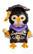 Load image into Gallery viewer, &#39;CONGRATS GRAD&#39;&#39; Gold Graduation JUMBO Helium Balloon 28&quot;
