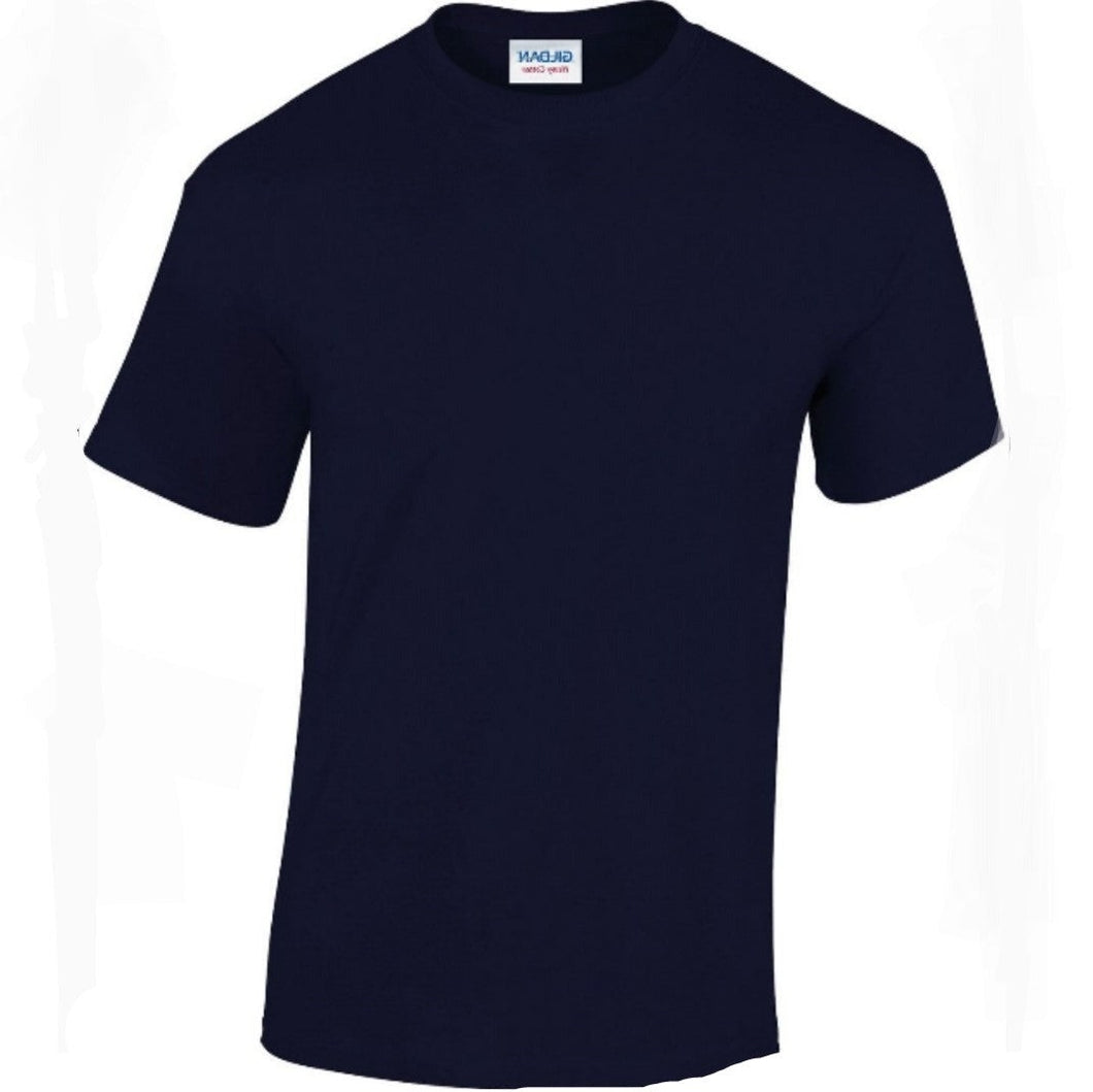 Mens / Unisex Adult Personalised T-Shirt NAVY