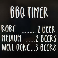 Load image into Gallery viewer, Adults Apron &quot;BBQ TIMER&quot;
