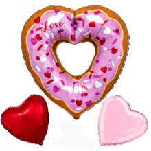 Load image into Gallery viewer, Valentine&#39;s 26&quot; &quot;Doughnut&quot; Bouquet
