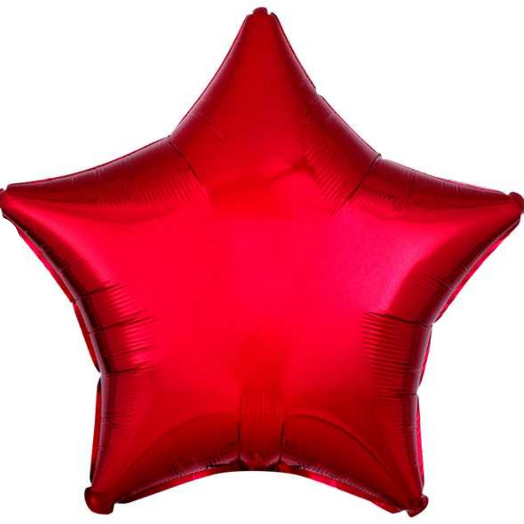 Giant Star Balloon RED 36