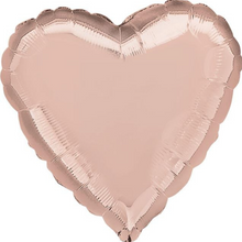 Load image into Gallery viewer, Personalised Heart Balloon 18&quot; (20+ colours)
