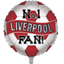 Load image into Gallery viewer, Football Liverpool Foil Helium Balloon 18&quot;
