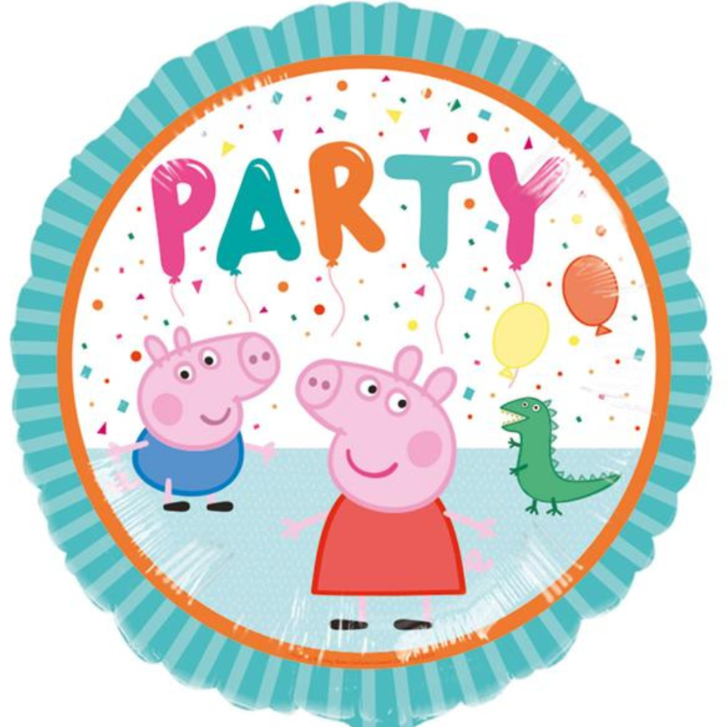 Peppa Pig 'Party' Foil Helium Balloon 18