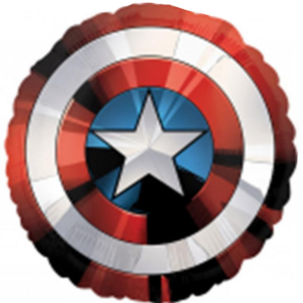 Avengers Sheild Foil Helium Balloon 18