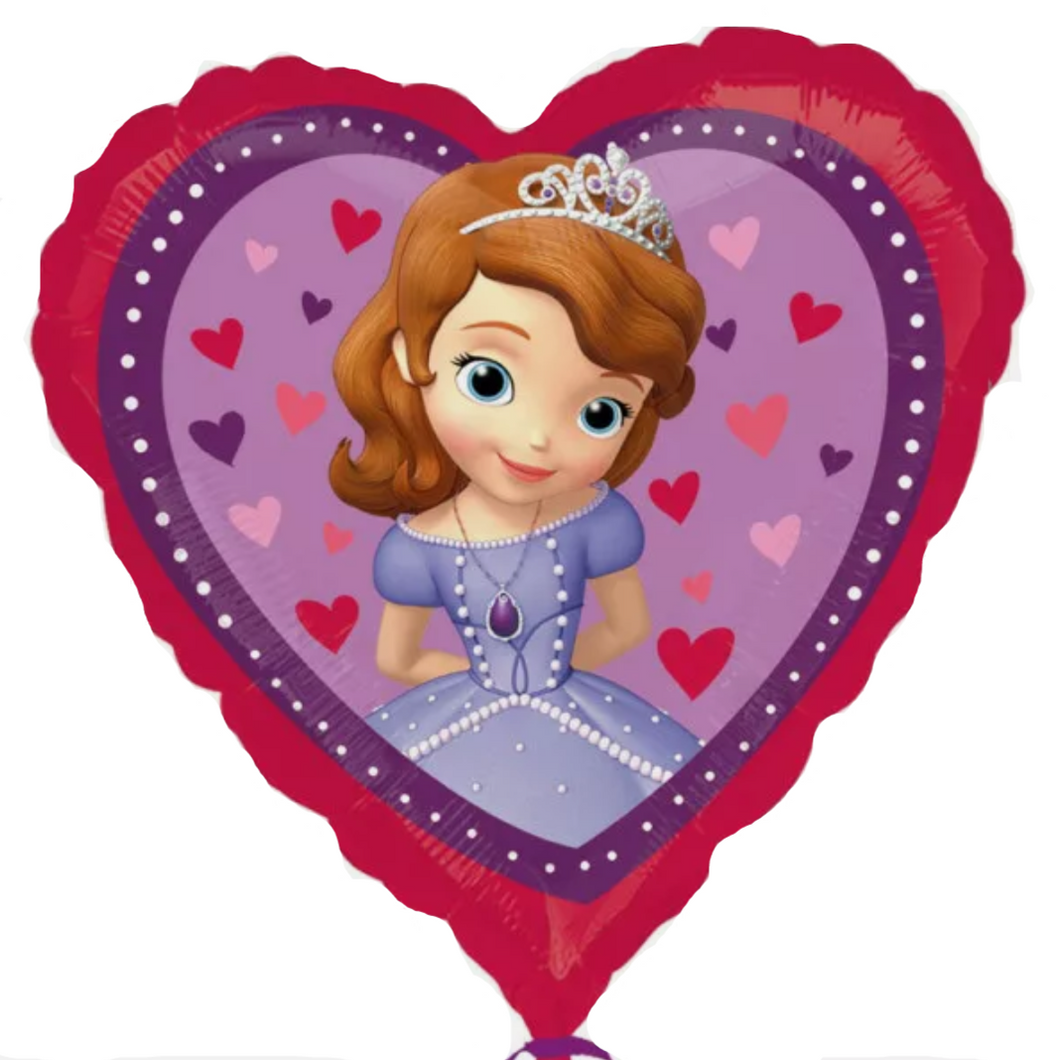 Sofia The First Foil Helium Balloon 18