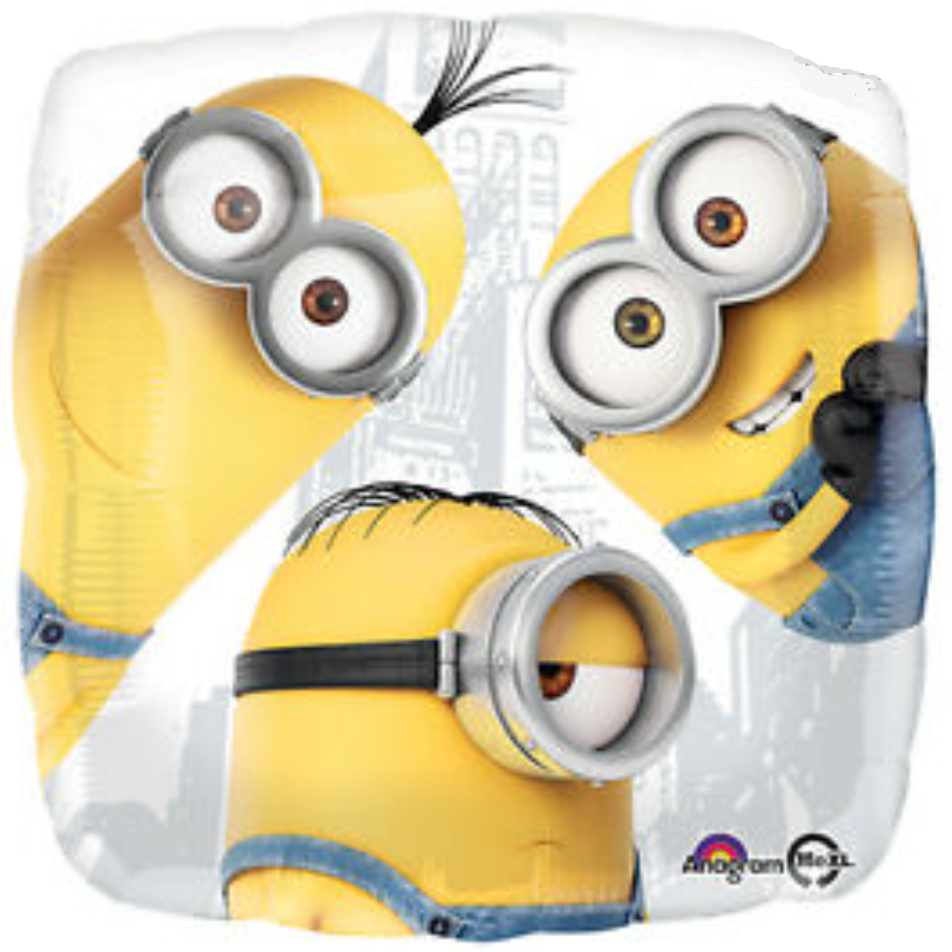 Minions Characters Foil Helium Balloon 18