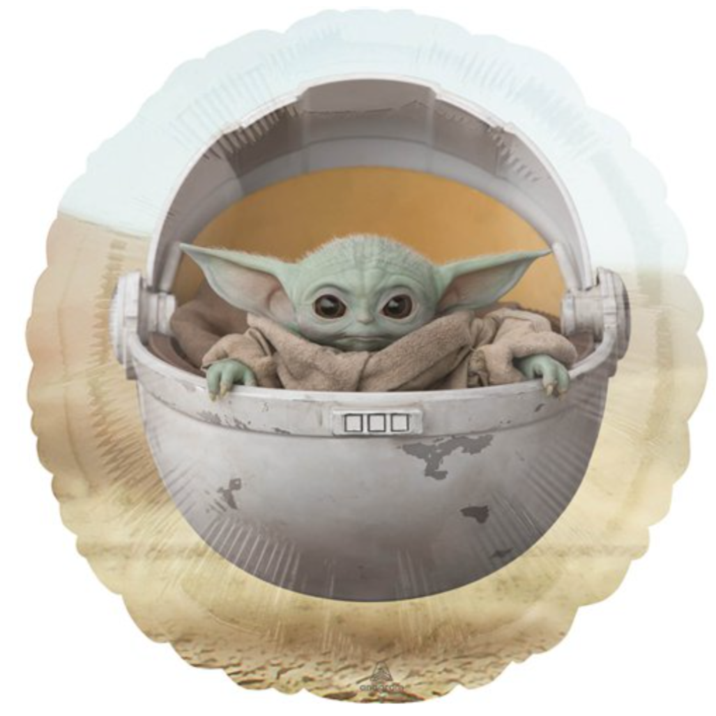 Star Wars Baby Yoda Foil Helium Balloon 18