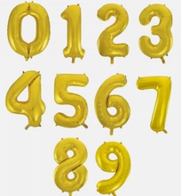 Load image into Gallery viewer, Giant Numbers - RETRO Gold
