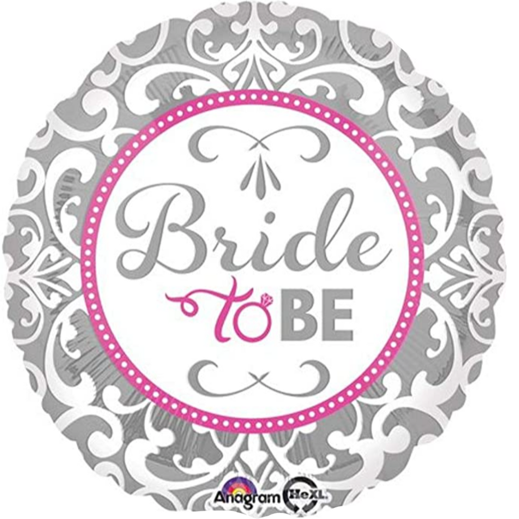 'Bride To Be' Foil Helium Balloon 18