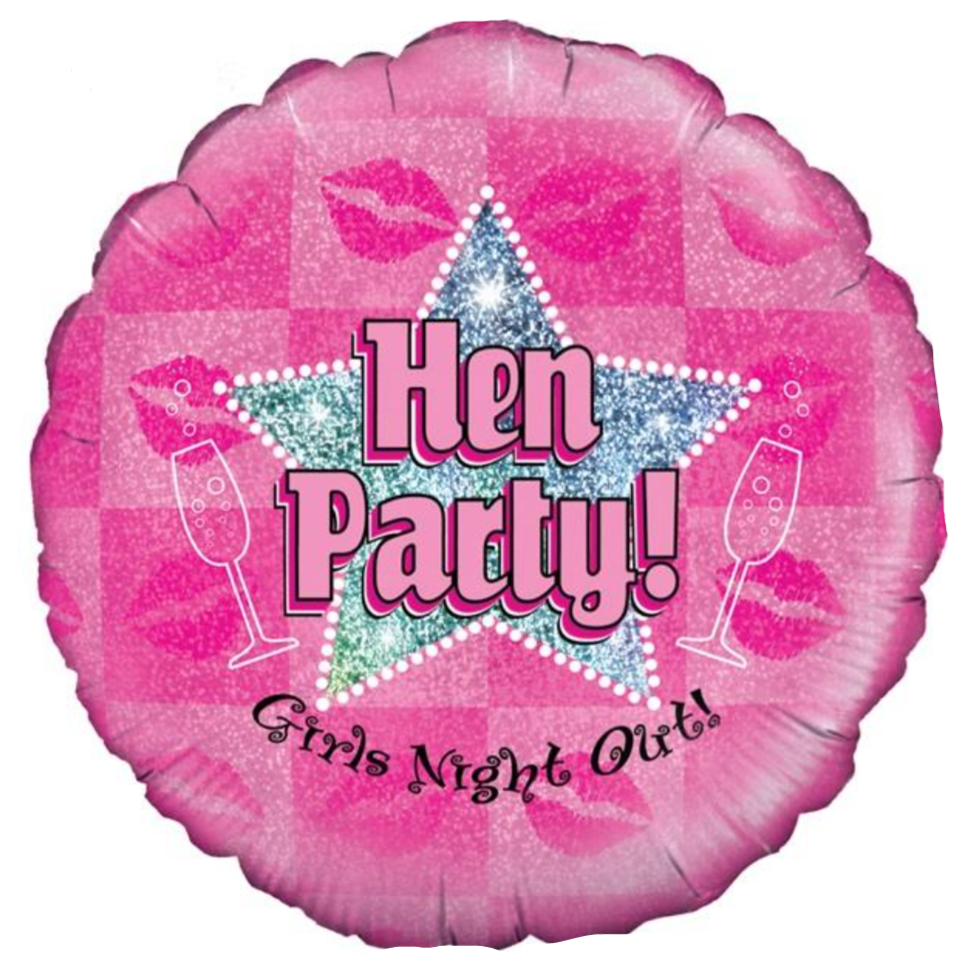 Hen Party Foil Helium Balloon 18