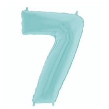 Load image into Gallery viewer, Jumbo Numbers - Pastel Blue (Teal)
