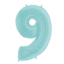 Load image into Gallery viewer, Jumbo Numbers - Pastel Blue (Teal)
