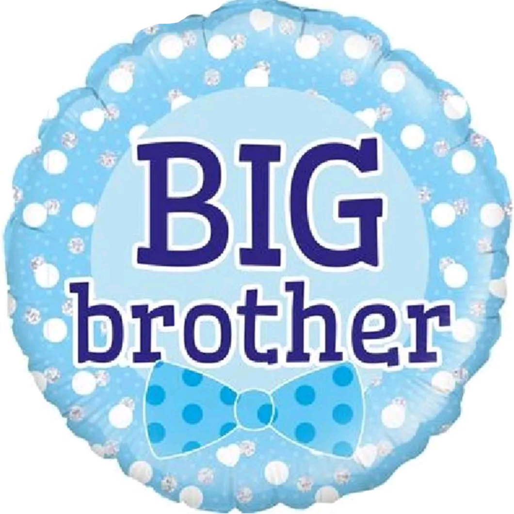Big Brother Blue Foil Helium Balloon 18