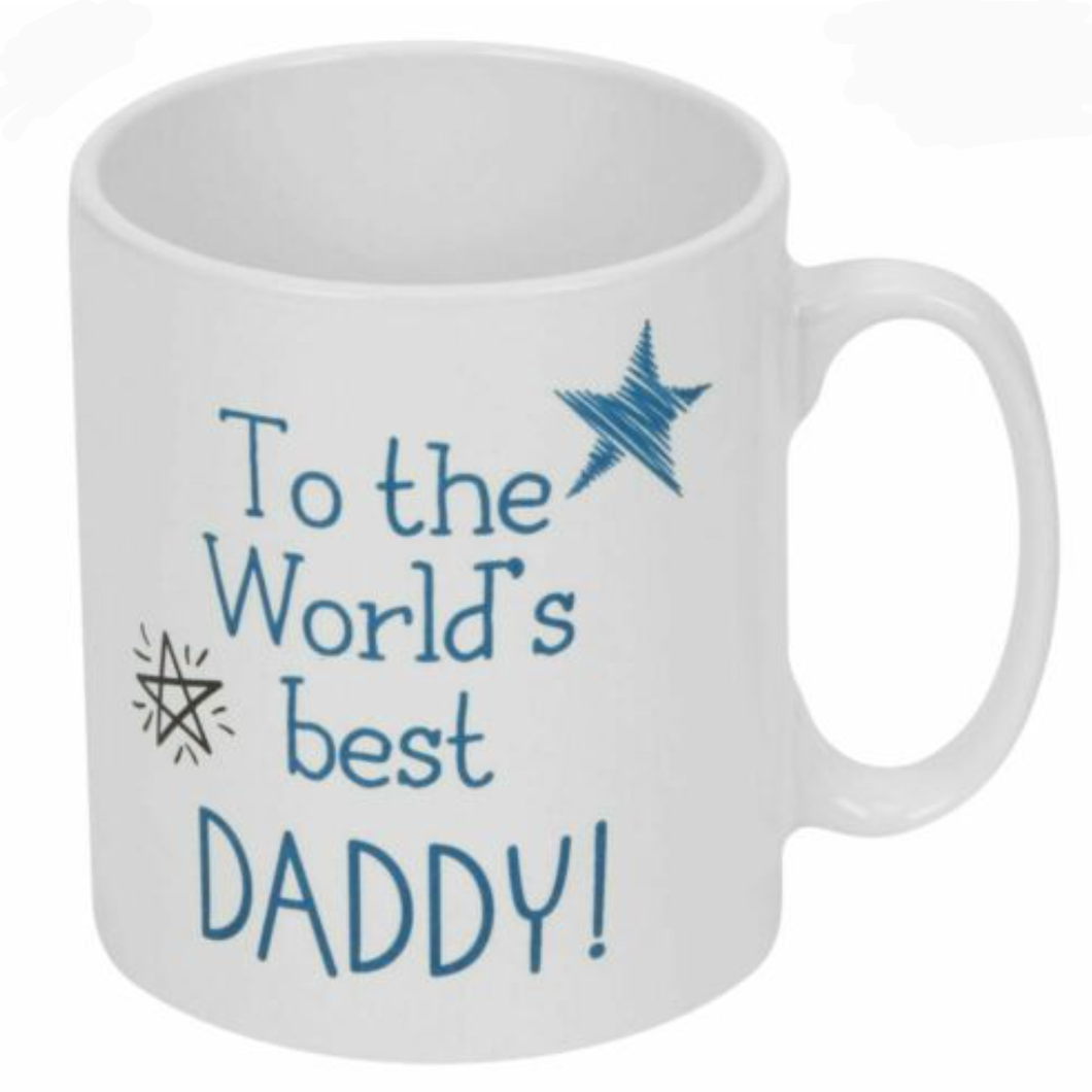 Fathers Day Mug 'WORLDS BEST DADDY' (Boxed)