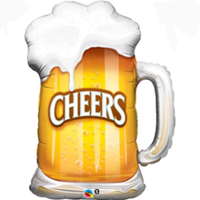 Load image into Gallery viewer, Beer Supershape Helium Balloon 35&quot;
