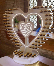 Load image into Gallery viewer, Heart LED Chocolate Display (Hire)
