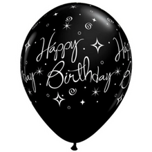 Load image into Gallery viewer, &#39;Happy Birthday&#39; Table Balloon Cluster (of 3) Various colours!
